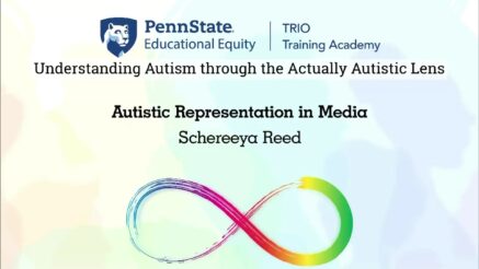 Autistic Representation in Media | Schereeya Reed