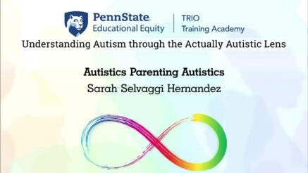 Autistics Parenting Autistics | Sarah Selvaggi Hernandez