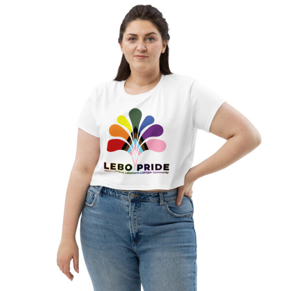 Lebo Pride Crop-Top Tee (Light)