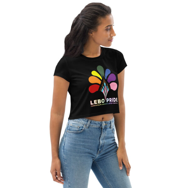 Lebo Pride Crop-Top Tee (Dark)