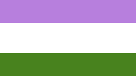Identity flag design for Genderqueer