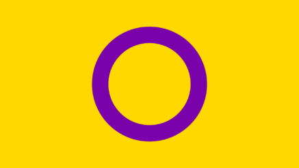 Identity flag design for Intersex