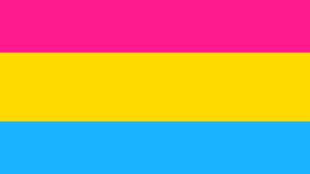 Identity flag design for Pansexual
