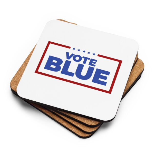 Vote Blue Coaster