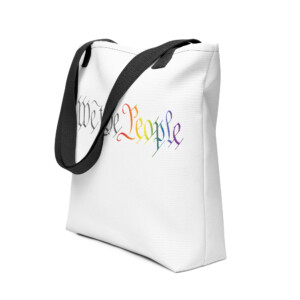 We the People Rainbow Tote Bag